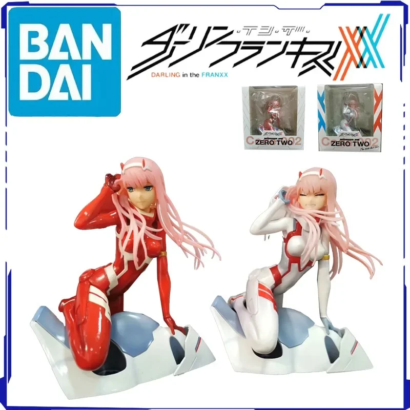 16CM Darling in the FranXX Zero Two 02 Anime Assembly Original Figure Action Model Decoration Cartoon Doll Toys Gift Present Ins