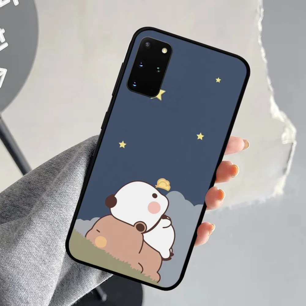 Cute BuBu DuDu Phone Case For Samsung S 9 10 20 21 22 23 30 23plus lite Ultra FE S10lite Fundas