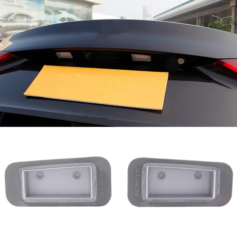 

Car Rear License Plate Lamp DRIVER For Hyundai Genesis 2015-2016