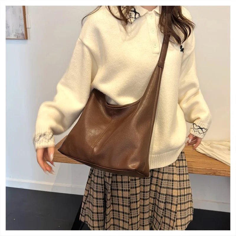 

Famous Designer Leather Women's Handbag High-End Luxury Brand Fashionable Elegant Crossbody Handbag For Ladies Vintage ​