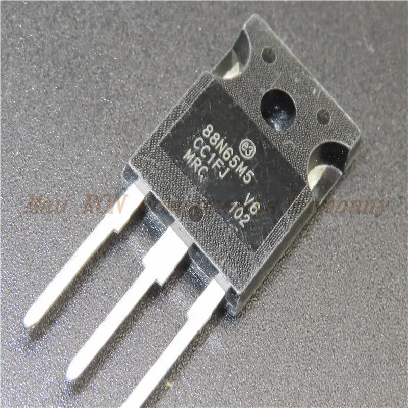 10PCS/LOT STW88N65M5 88N65M5  TO-247 84A 650V MOS FET In Stock