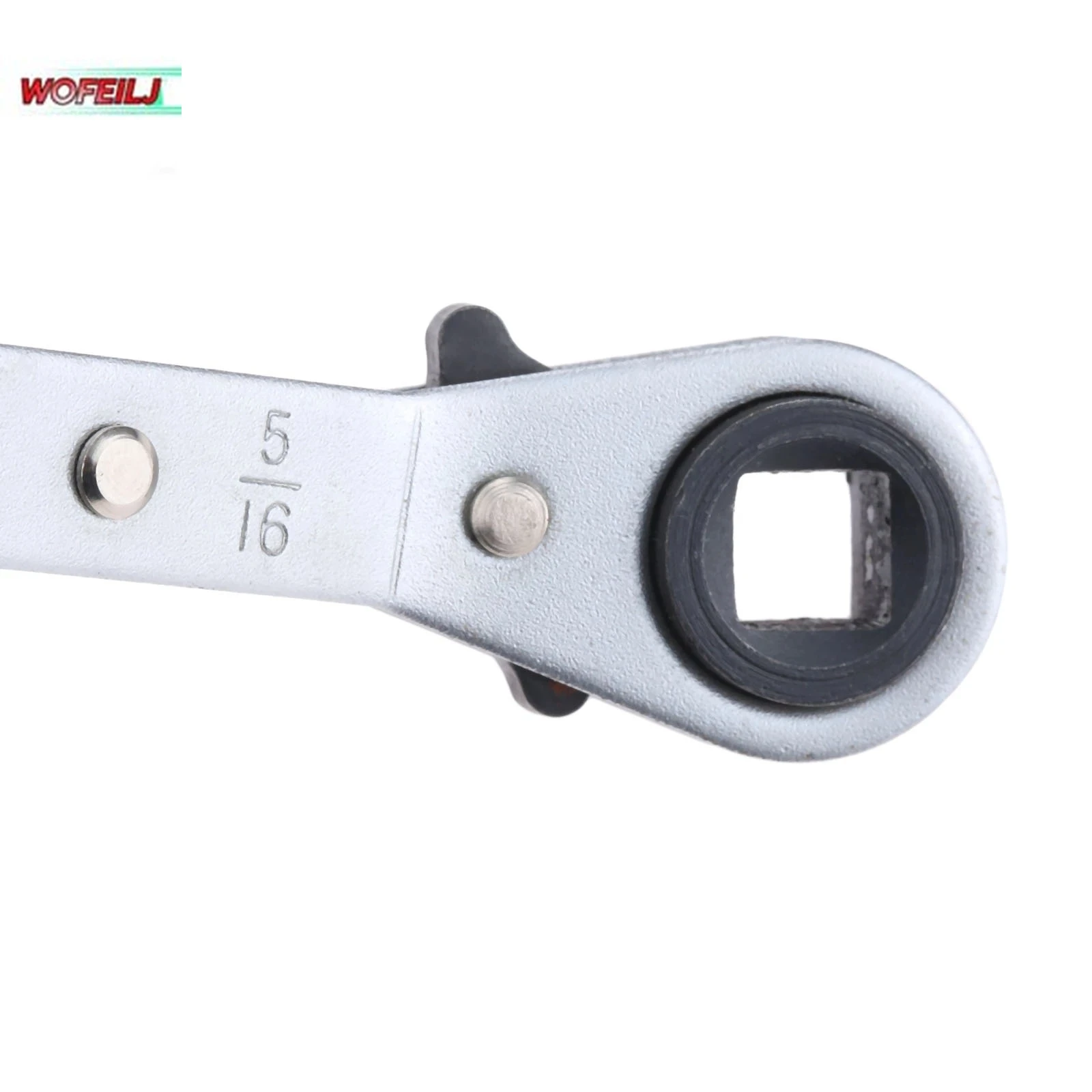 1pc Refrigeration Ratchet Wrench 4 Different Sizes 1/4 x 3/16 Square x 3/8 x 5/16 Square Air Conditioning Ratcheting Service Wre