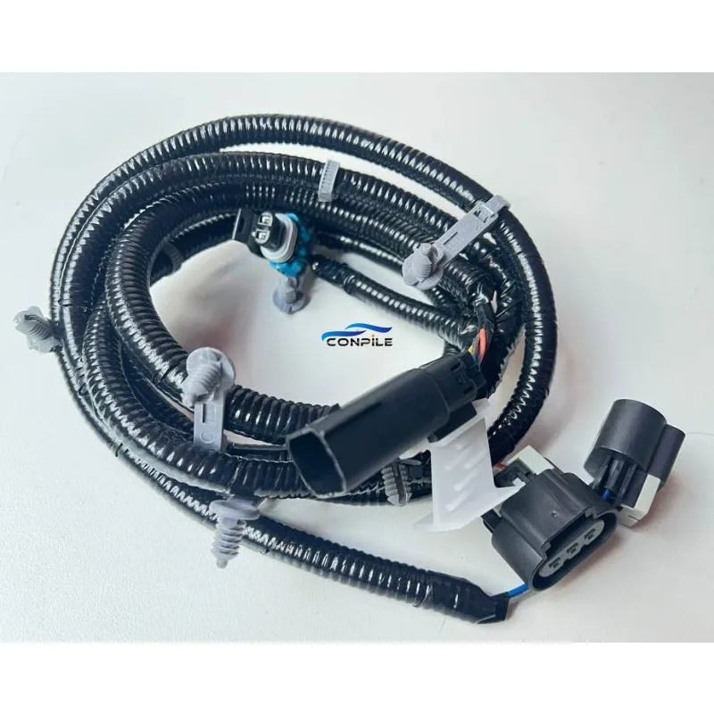 1pc for Chevrolet Malibu 2018-2020 Front Bumper Grille Bumper Components Radar Wiring Harness 84074805