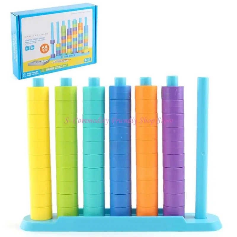 85AE Boosting Stacking Toy With Multiple Difficulty Levels Stacking Game