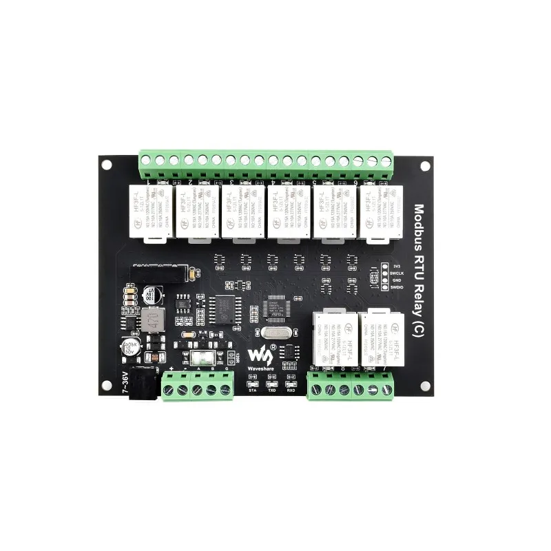 modbus-rtu-8-ch-latching-relay-module-c-with-rs485-interface-multi-isolation-protection-circuits-rail-mounted-case
