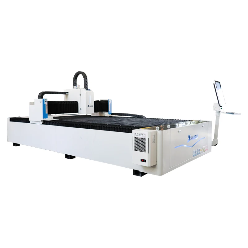 HARSLE Open Type HS-1500W CNC Fiber Laser Cutting Machine