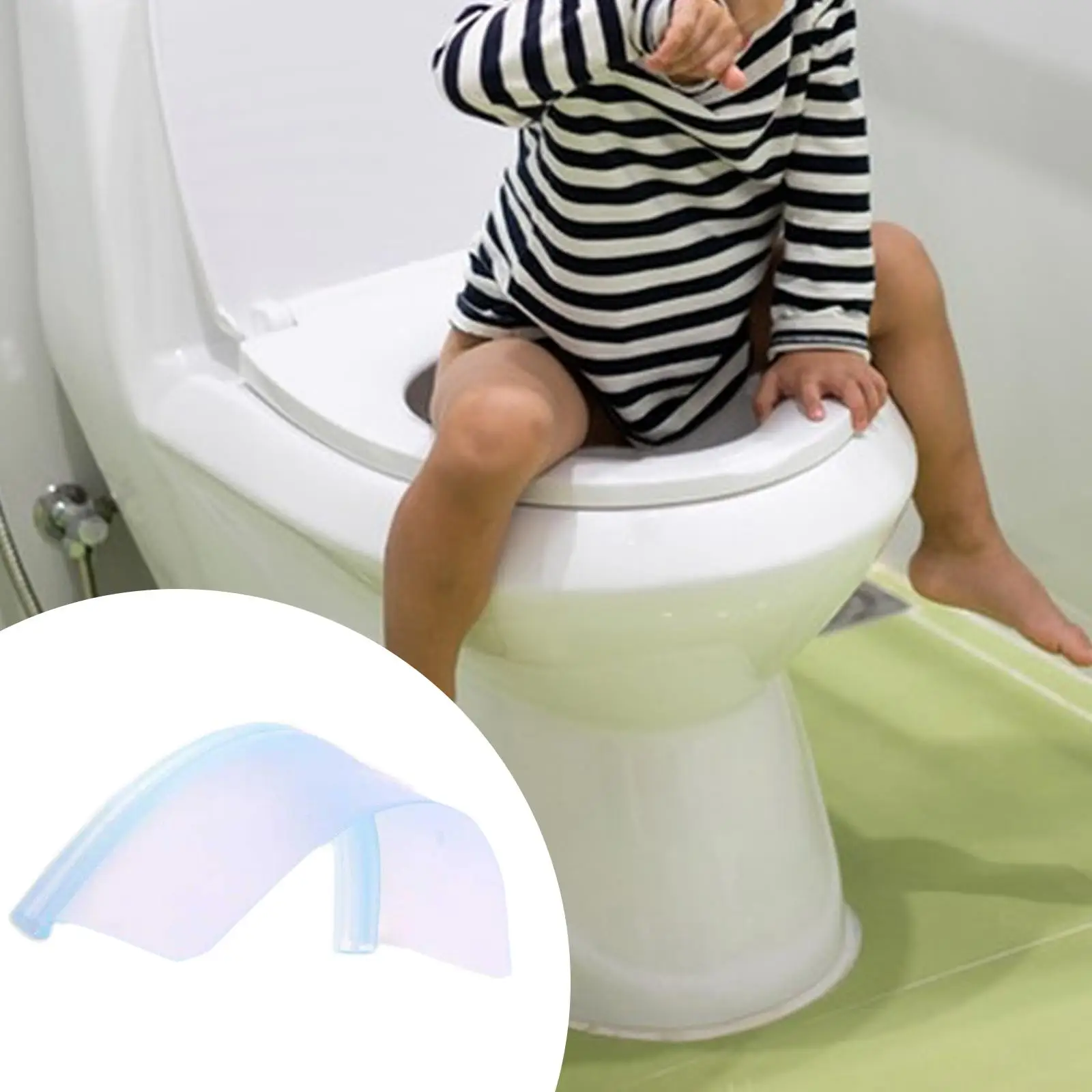 Splash Protection Pee Guard for Toilet for seat Universal Rubber Urine Shield Accessory for Home Bathroom