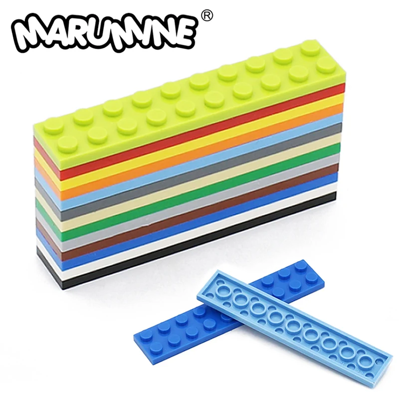 

MARUMINE 2x10 BasePlate Parts Brick MOC 15PCS Classic Building Blocks Compatible with 3832 Assembles Particles DIY Accessories