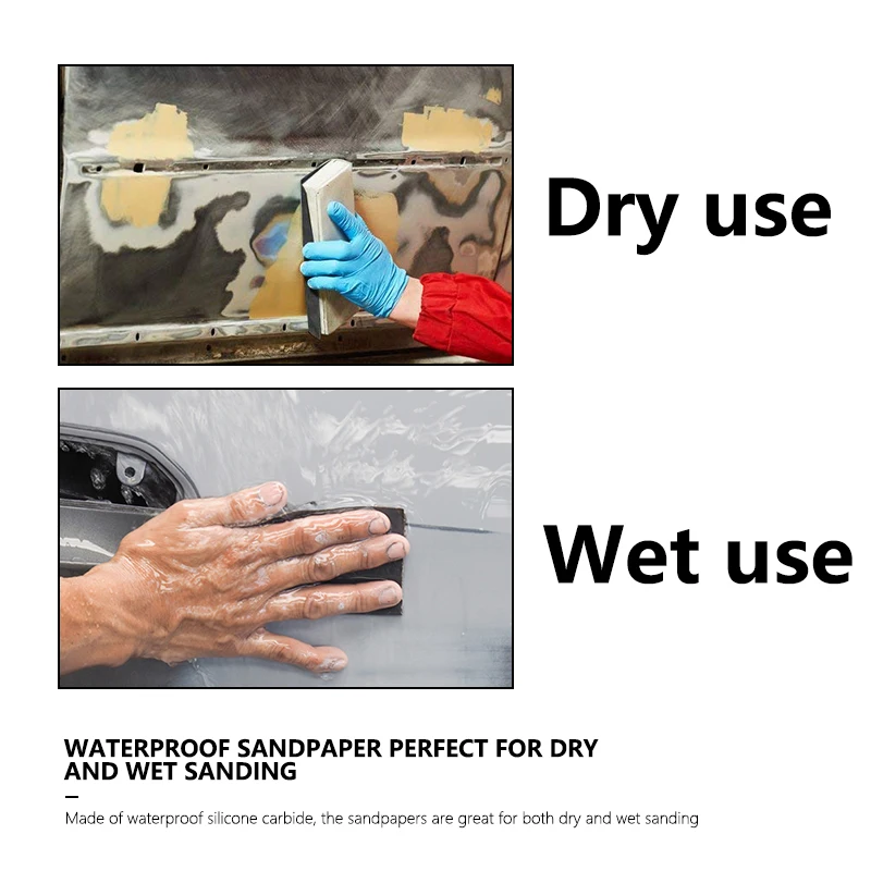 กระดาษทราย XCAN 70 ชิ้น แบบเปียก/แห้ง สำหรับขัดไม้ โลหะ ขัดเงารถยนต์ ความละเอียด 600/800/1000/1200/1500/2000/2500
