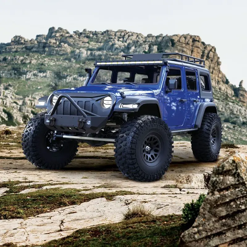 YK4082V3 Brushed 1/8 RC Crawler Professional 4WD Offroad Simulation Vehicle Portal Axle Differential Lock Remote Controlled Rock