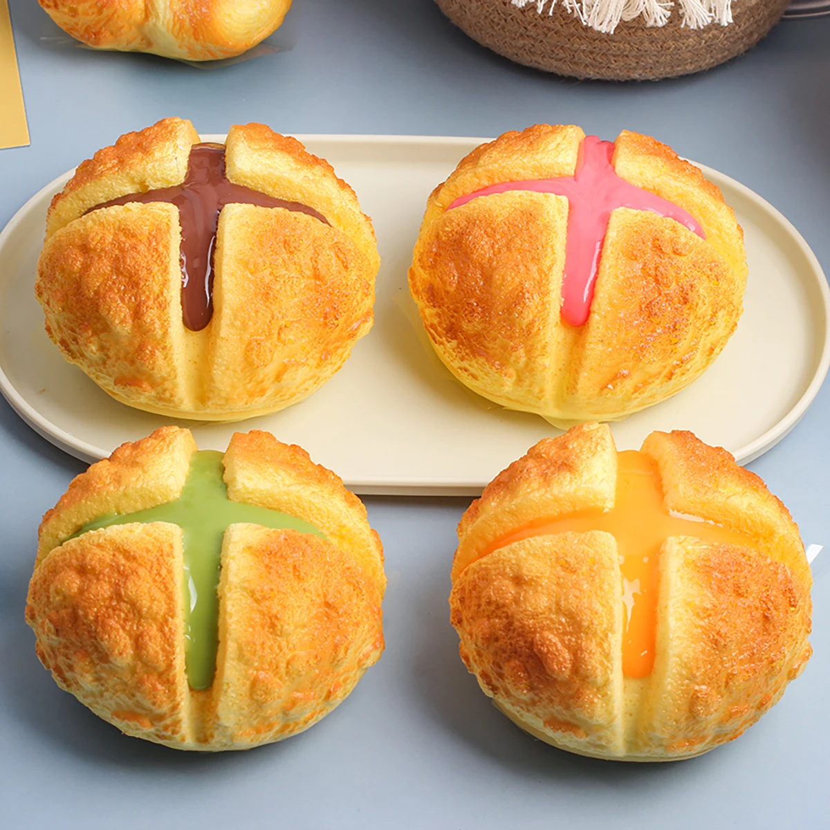 1pc langsam Rebound Kuchen Dessert Hochzeits feier Dekoration Kuchen Dekoration Fotografie profession elle Simulation Kuchen Modell ck005