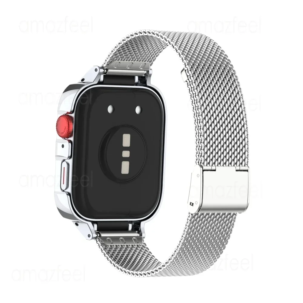 Strap Case Protector for HUAWEI WATCH FIT3 Metal Bracelet for Huawei Watch Fit 3 Wristband for huaweiwatch fit3 Protective Cover