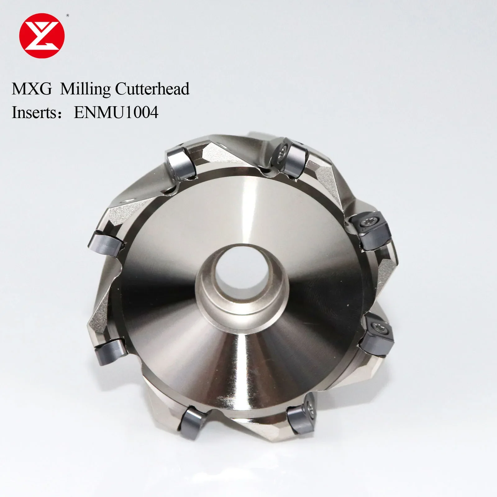 MXG Milling Cutter Head 40 50 63mm Fast Feed Surface Milling Cutter for ENMU100412ZER Inserts Milling Fast Feed Handle