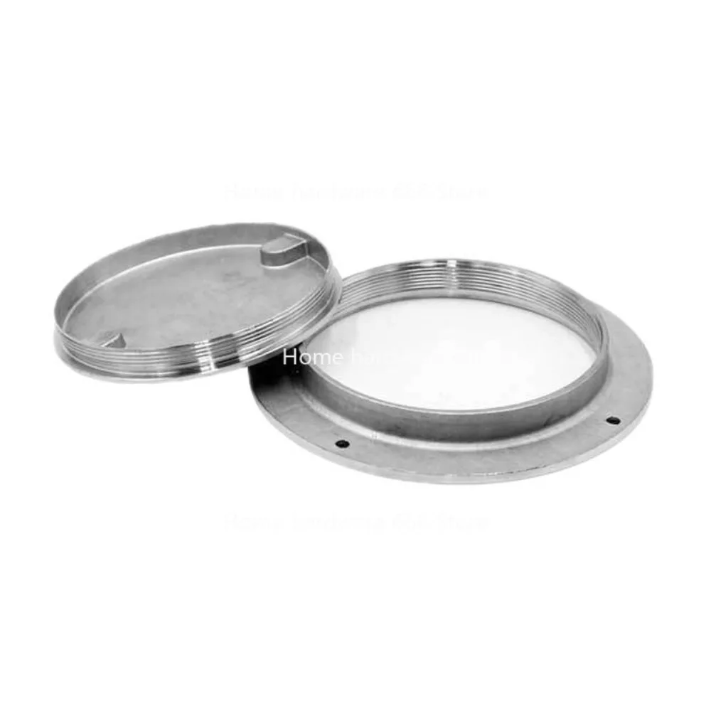 5-Inch Disc, Hatch Cover, Deck Plate, Two Styles, Order Remarks, Marine and Yacht Hardware Accessories 316 Stainless Steel