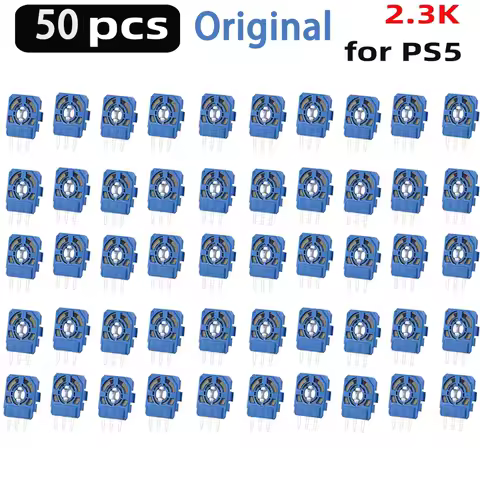 50Pcs/lot Original Oem for Ps5 Ps4 Game Controller 3D Analog Stick Sensor Part Micro Mini Switch Axis Potentiometer 2.3K 10K Ohm