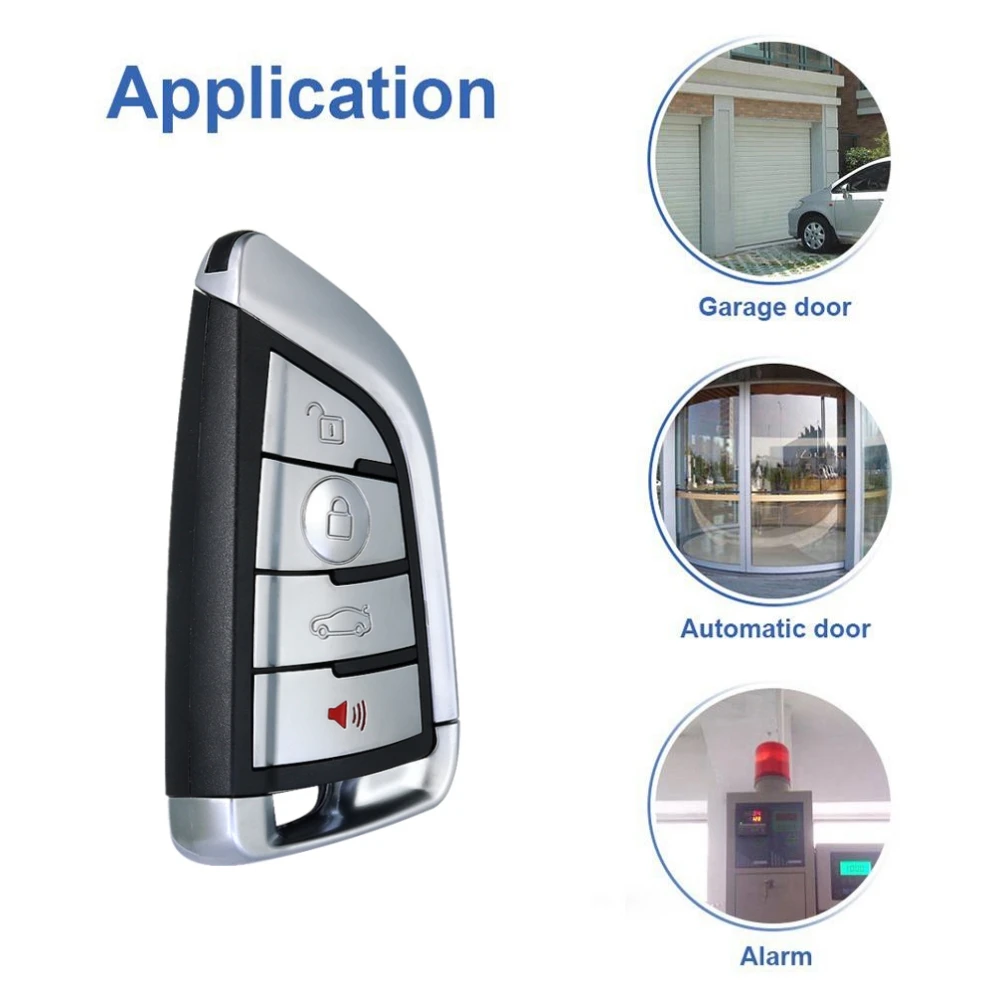 433MHZ Copy Remote Controller Universal Duplicator For Home Electric Garage Door Gate Car Remote Clone 433.92mhz Key Fob