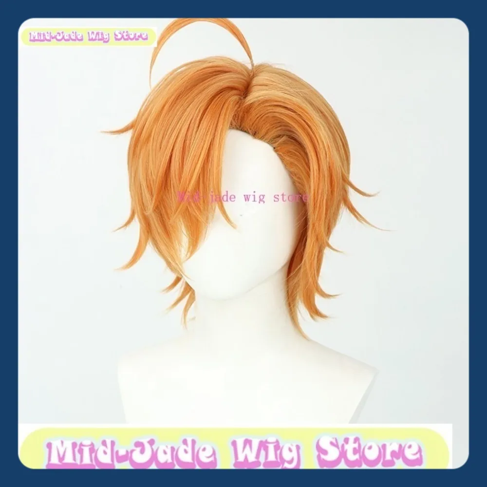 منتصف اليشم شعر مستعار مخزن نيو بورت شيبويا هال شعر مستعار تأثيري أنيمي لعبة لعب الأدوار هالوين زي حفلة الدعائم الشعر الاصطناعية