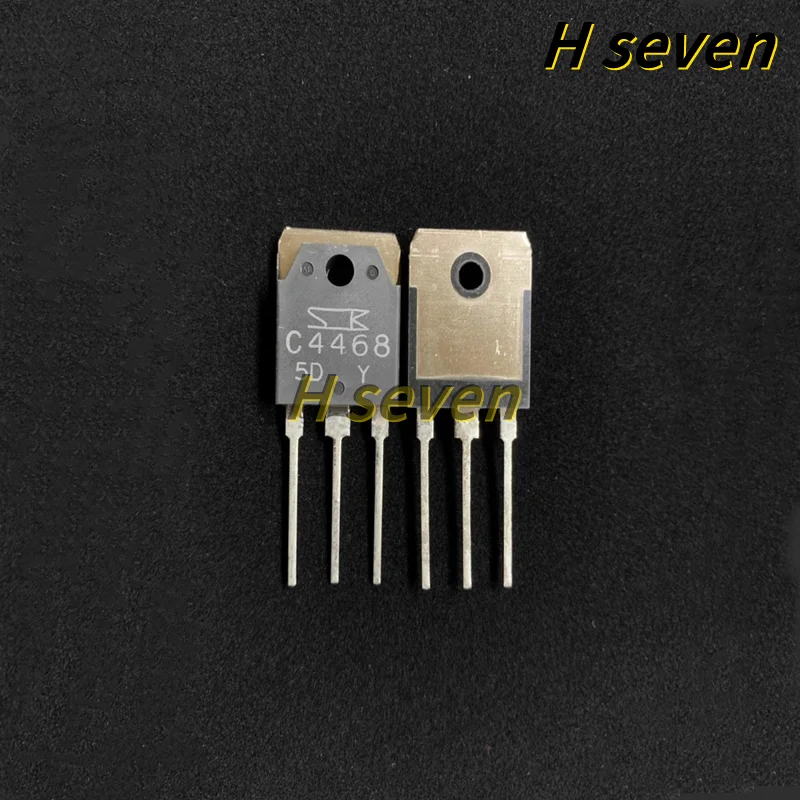 2-5pair/lot New original A1695 C4468 / 2SA1695 2SC4468 TO-3P dedicated stereo pair