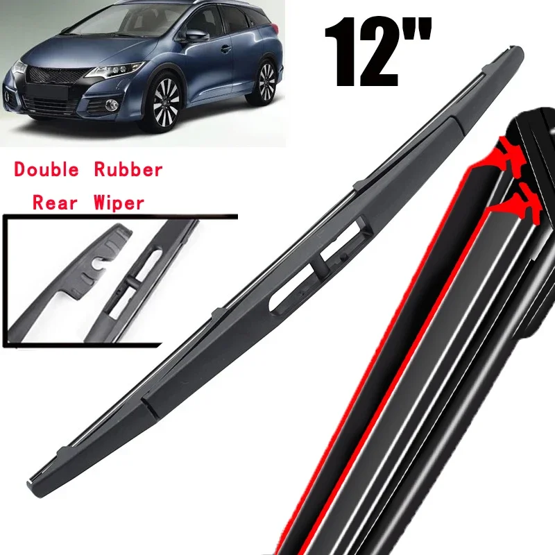 Car Wiper Rear Wiper Blade For Honda Civic Tourer Estate 1.6 DTEC 1.8 VTEC 2014 - 2021 Windshield Windscreen Tailgate Window