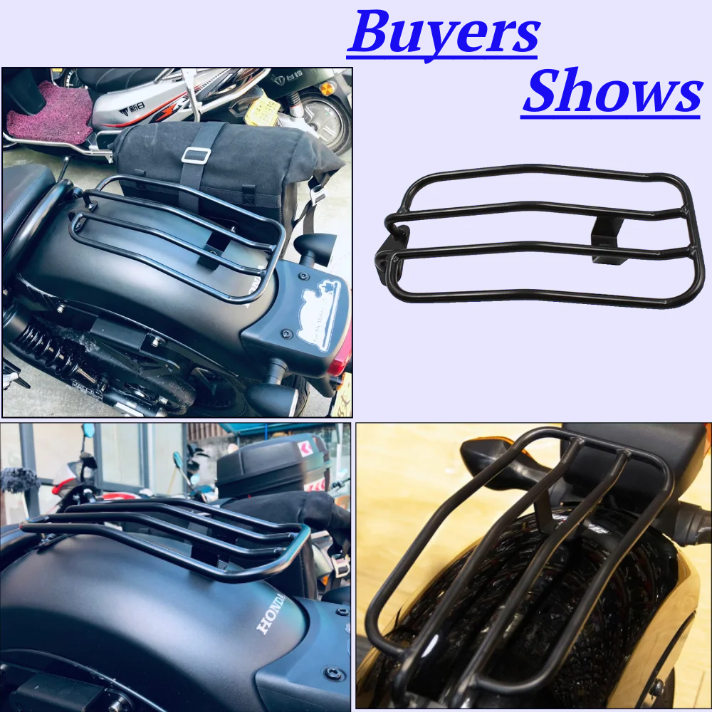 Voor Honda Rebel CM CMX 300 500 Achterbagagerek Motorfiets Carrier Case Ondersteuning Houder Beugel CM500 CM300 2017-2024 Onderdelen