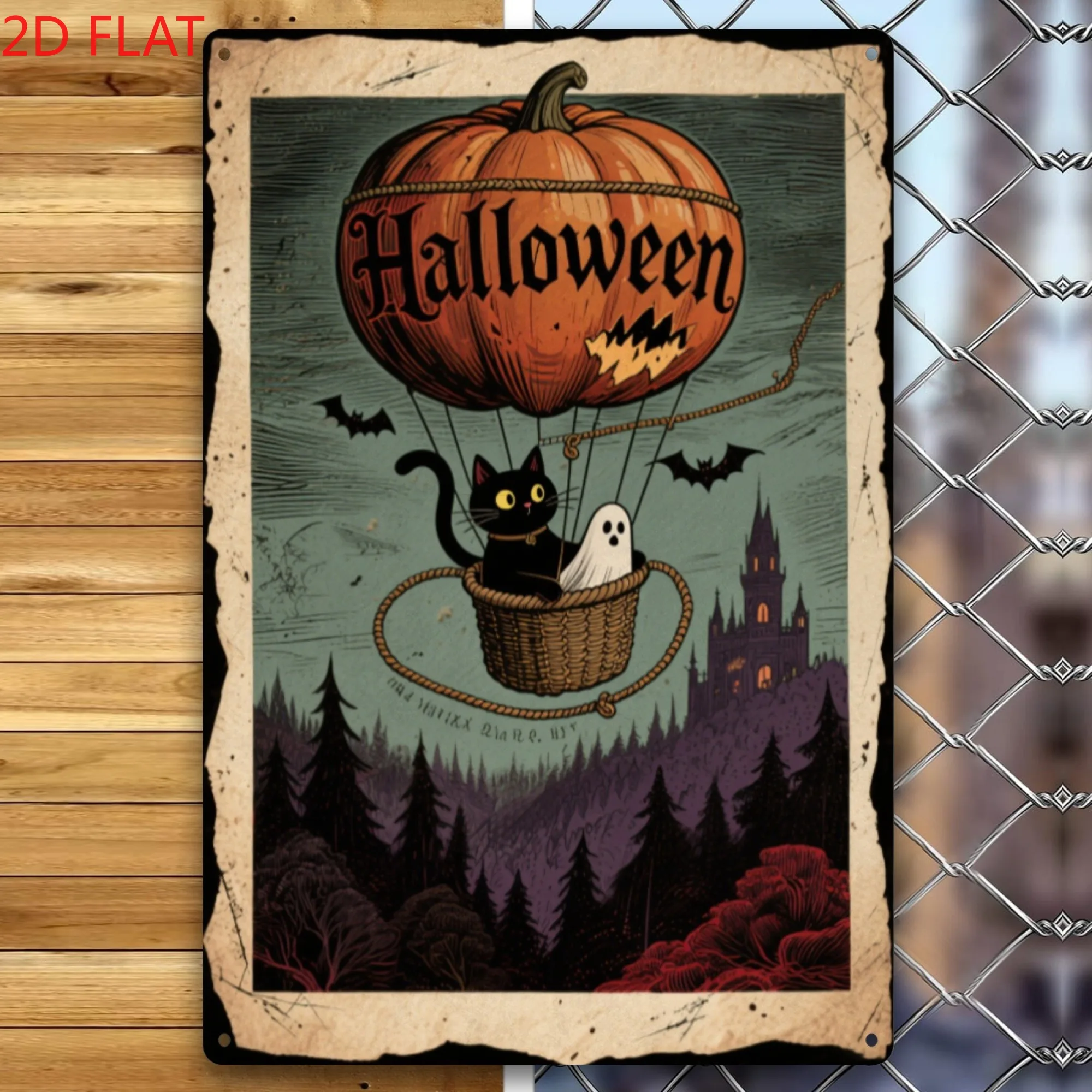 Halloween Metal Wal… - image