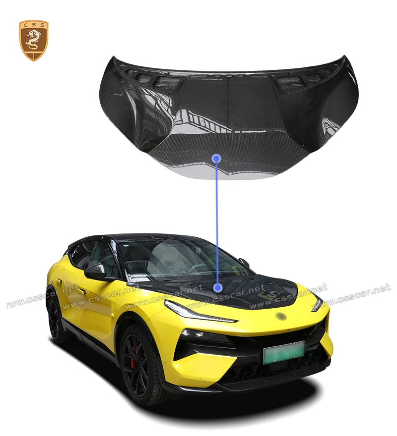 Car Engine Hood For Lotus Eletre OEM Style Dry Carbon Fiber Front Bonnet Hood Cover Modification Auto Styling Exterior Bodykits