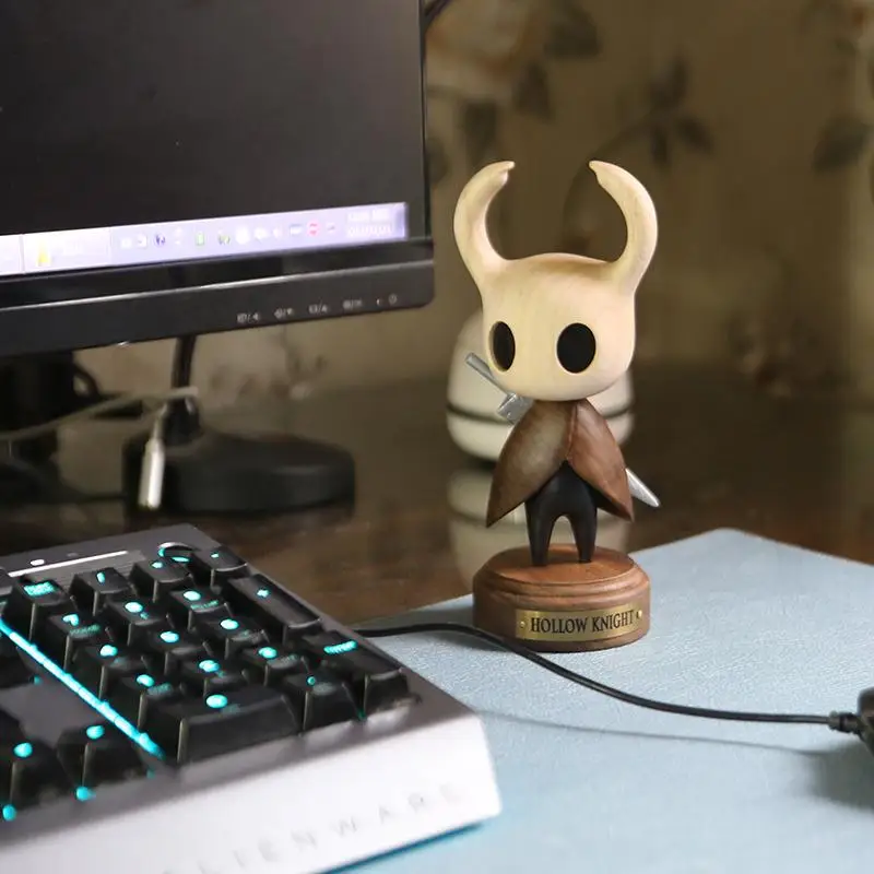 Hollow Knight Desktop Ornament Game Figure  Premium Minimalist Collectible Nail Statue, Unique Gift for Men, Boyfriend Birthday