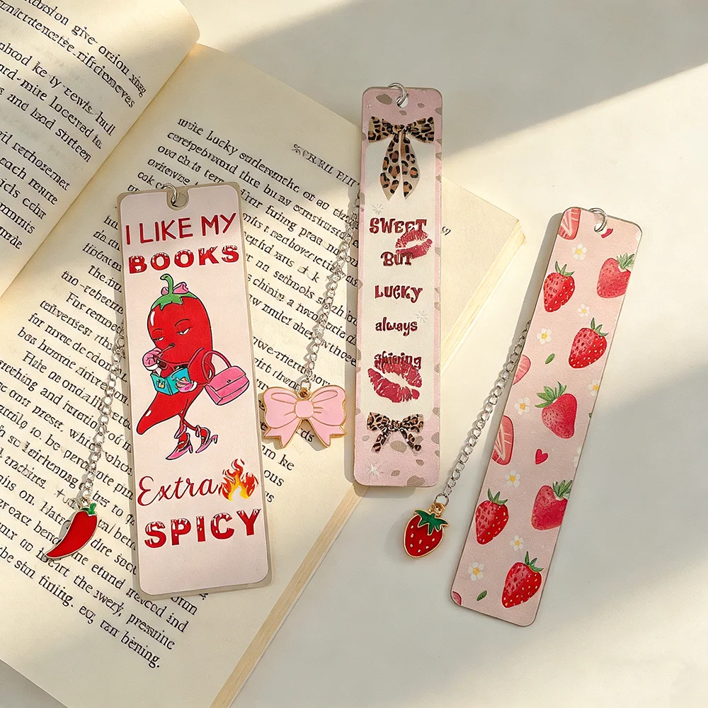

Spicy Dark Romance Bookmark Book Accessory Learning Stationery Pages Marker Bookish Gift School and Office Supplies
