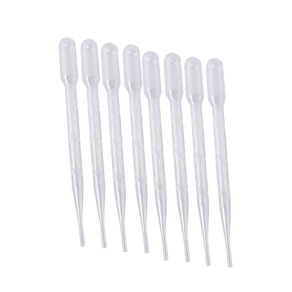 

300 Pcs Disposable Dropper Transfer Pipette Micropipette Serological 3ml Droppers