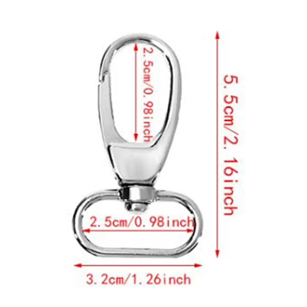 Key Lobster Clasps Zinc Alloy Vintage Carabiner Buckle Jewelry Findings for DIY Box Clasps Projects