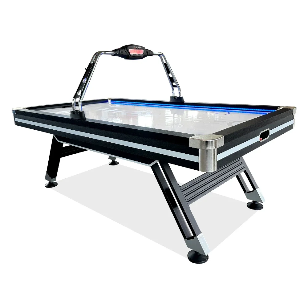 Latest Design Professional Air Hockey Table Electronic Scorer with Light Emitting Diode Hockey Pneumatic Indoor Entertainment