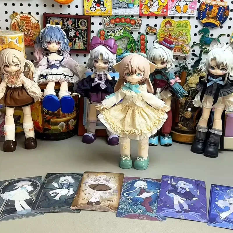 New Misya Mischievous Exhibition Hall 8 Points Bjd Blind Box Trendy Toy Movable Doll Desktop Ornament Collectible Gift