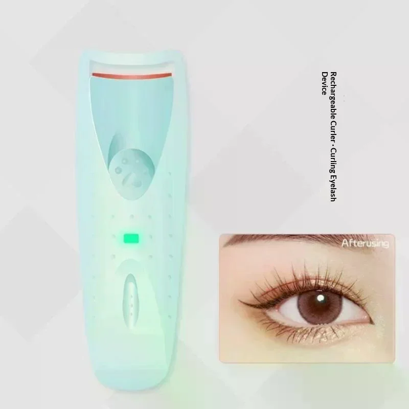 Electric Heated Eyelash Curler Women Long Lasting Automatic Eye Lash Perm Tool Makeup Accessory Heated Clip