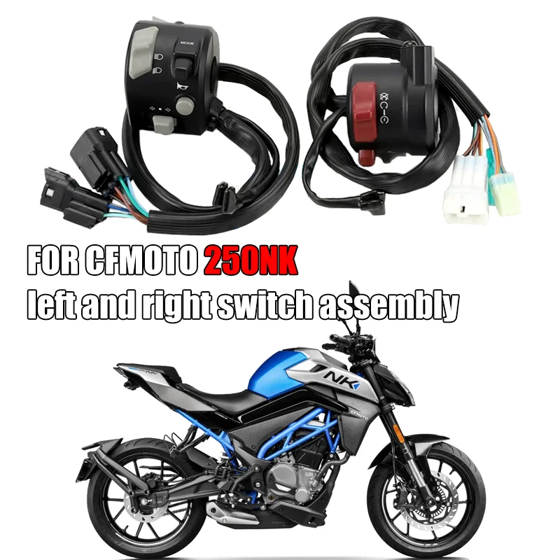 

For CFMOTO 250NK 300NK NK Original motorcycle left and right handle switch handle start horn ignition headlight turn switch