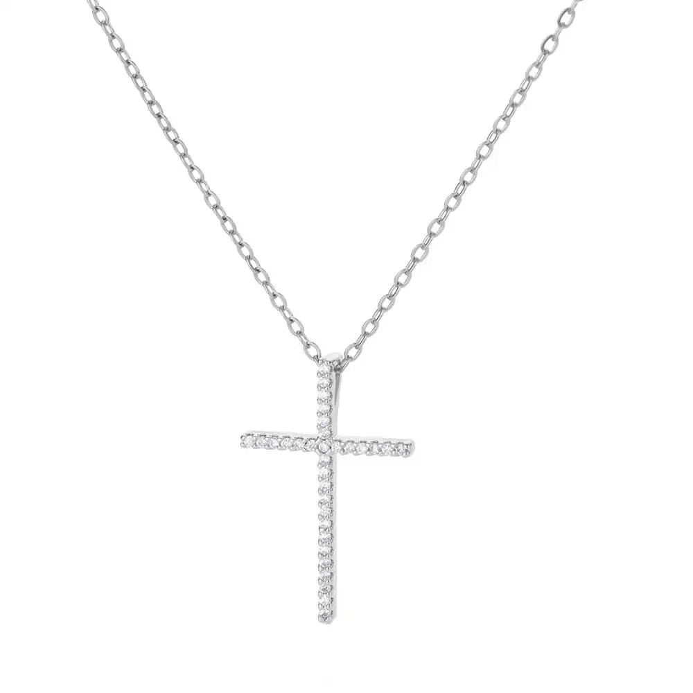 Edelstahl Jesus Kreuz Halskette Für Frauen Männer Gold Farbe Caravaca Engel Kruzifix Charme Halsband Rapper Schmuck Hip Hop Geschenk
