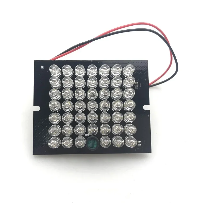 Фото 1 шт. 940 нм 48 LED ИК-подсветка для ночного видения без видимого света для камеры видеонаблюдения