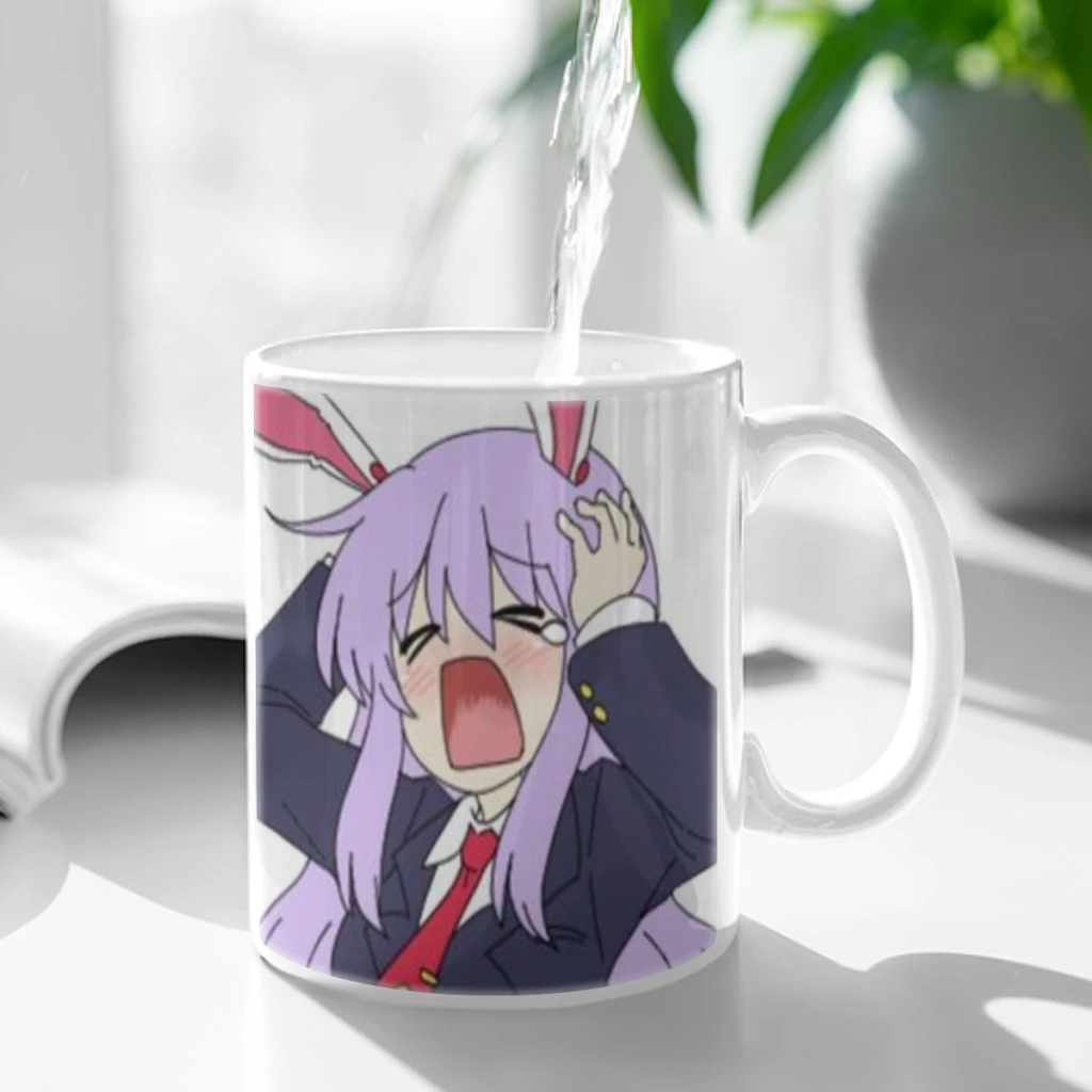 Touhou Project Flandre Gratis Verzending Keramische Kop Koffie Havermout Ontbijtbeker Creatieve Persoonlijkheid Mok