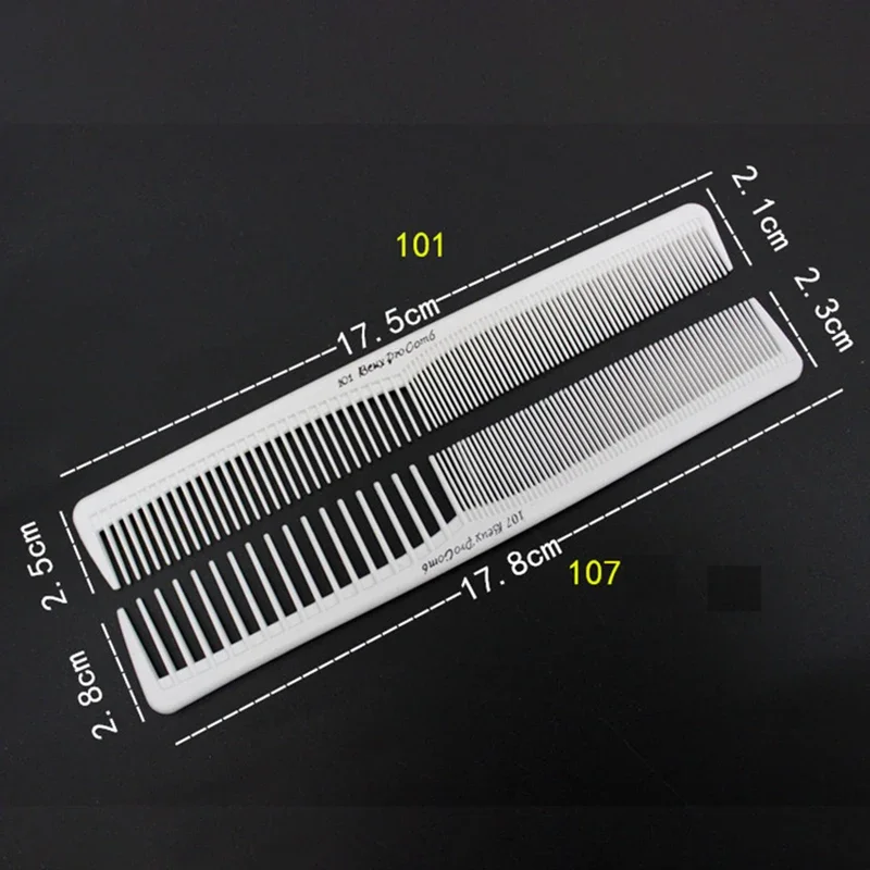 Professional Hair Cutting Comb Anti-static Flat Head Cutter Comb FineTooth Haircut Brush Salon Tools Barber Hair Accessories