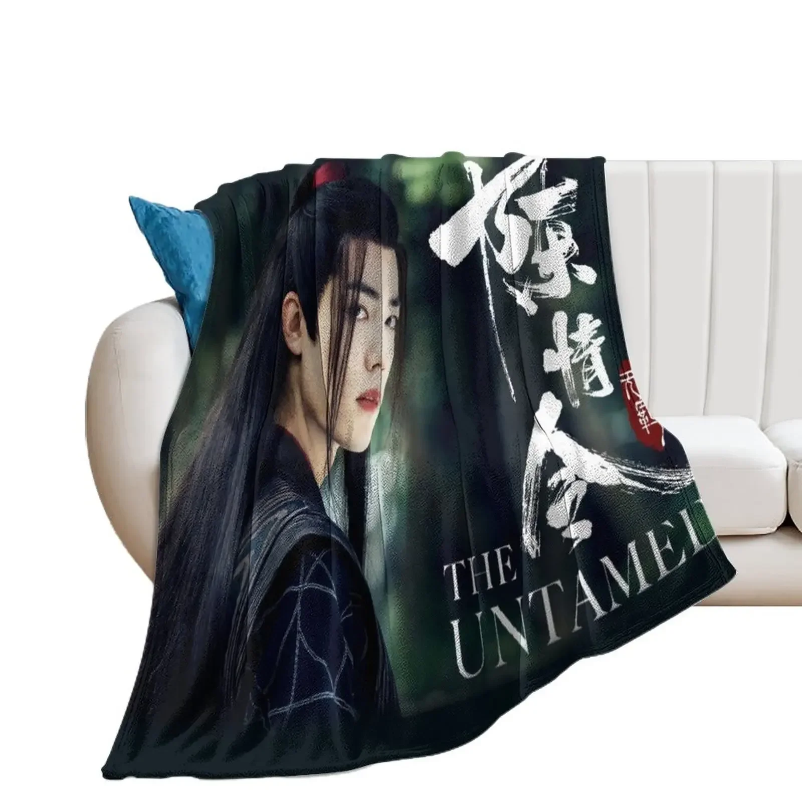 wei wuxian black Throw Blanket Comforter for babies blankets and throws cosplay anime Blankets