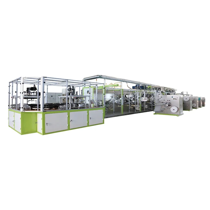 2022 Low Price Fully Automatic Baby Diaper Making Machine Diaper Production Line Economic Sanitary Napkin Pads Making Machine