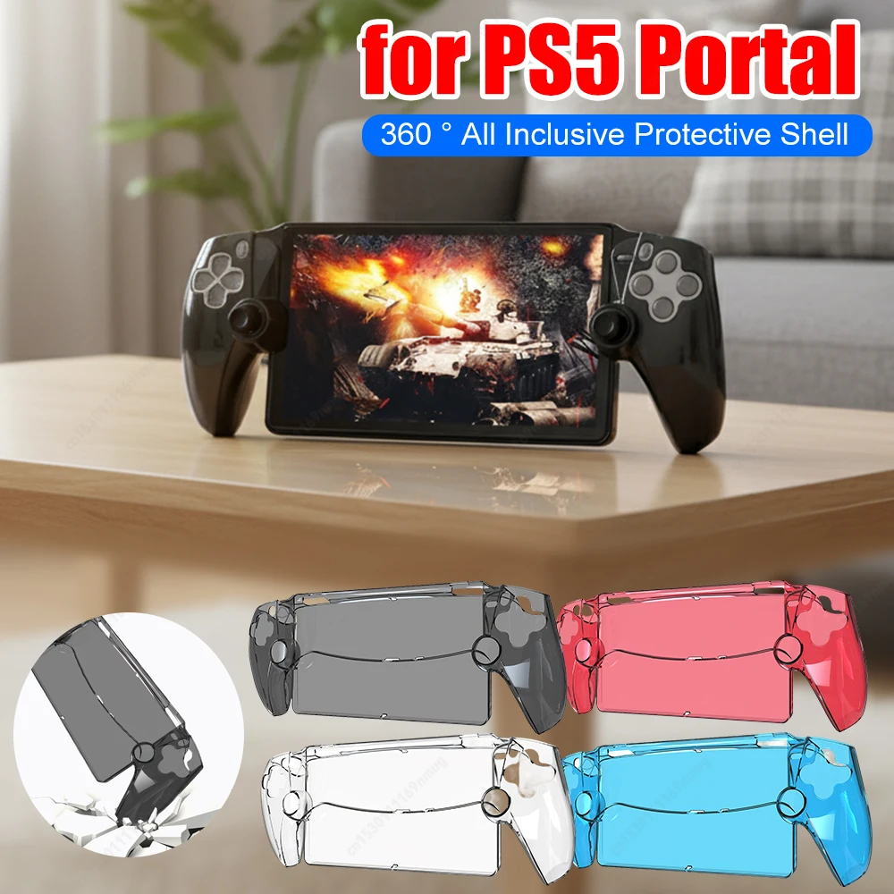 transparente-protecao-completa-protetor-capa-a-prova-de-choque-pc-gaming-console-controlador-manga-pele-anti-gota-para-playstation-portal