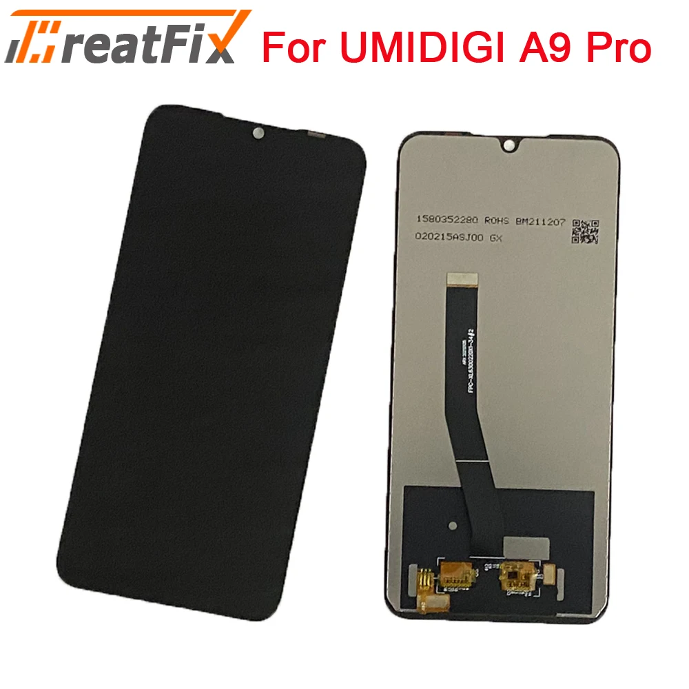 Original Tested For Umidigi A9 Pro LCD Display Touch Screen Assembly 100% Tested For UMIDIGI A9PRO A9pro Lcd Sensor Screen+Tools