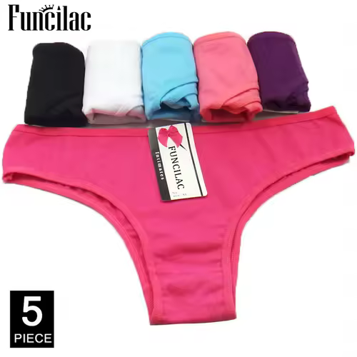 Women's cotton panties Girl Briefs Ms. cotton underwear bikini underwear sexy Ladies Briefs Free shipping 5 Pcs/set - Image 15
