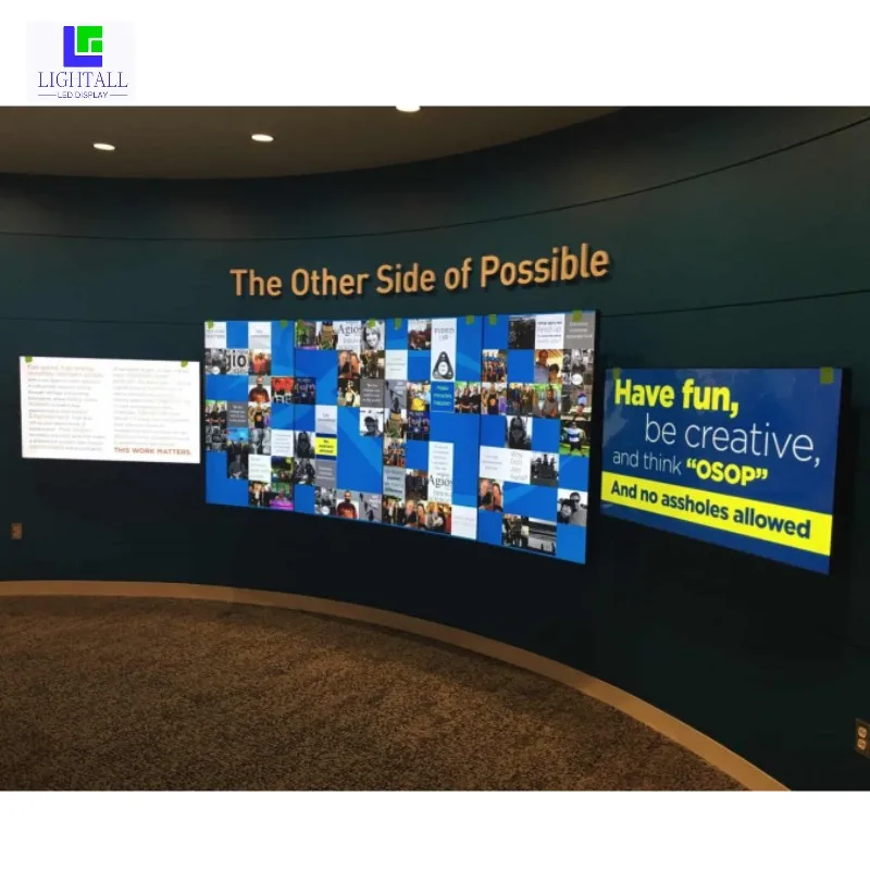 One Stop Solution Advertising Billboard Led Panel Backdrop Indoor Outdoor Led Screen for Conference