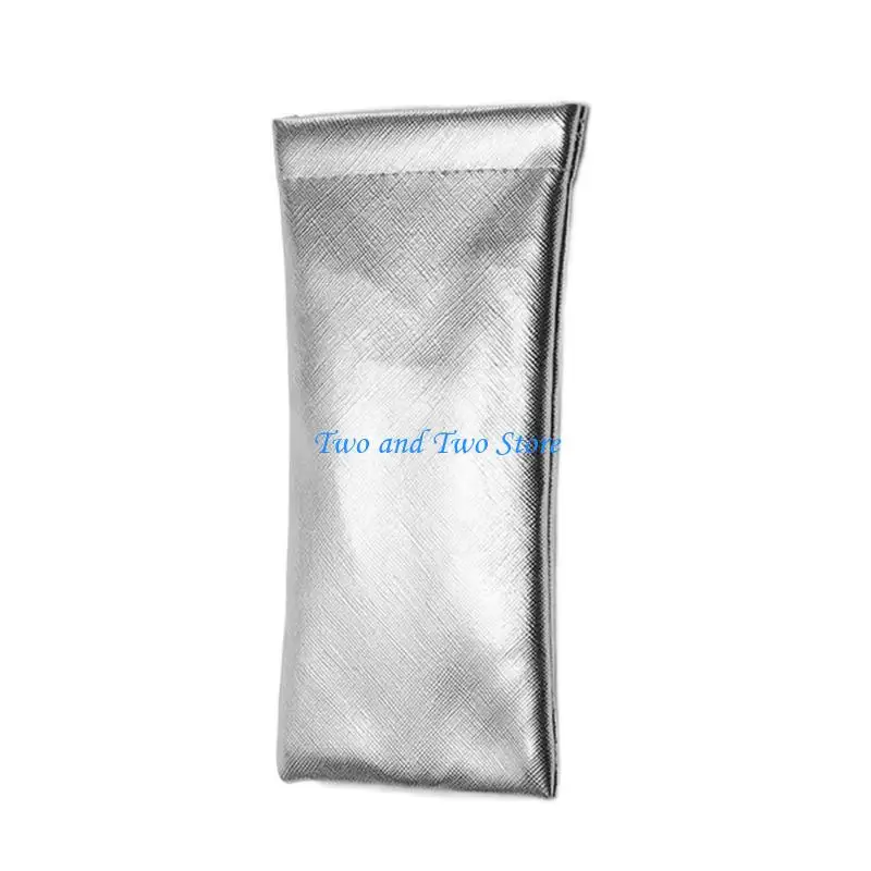 

HX6F Convenient Sunglasses Storage Holder Stylish Craft with Soft Synthetic Leather Materials Suitable For Everyday Use