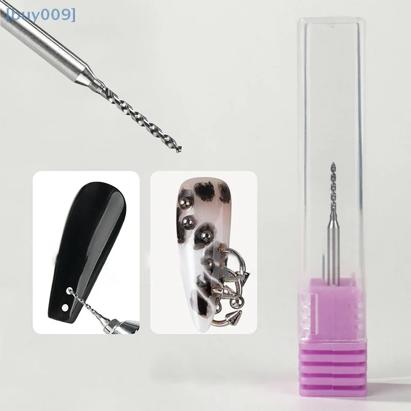 Nail Perforation Grinding Head Tungsten Steel Nail Drill Bits Manicure Tool Nai Polishing Machine Accessories