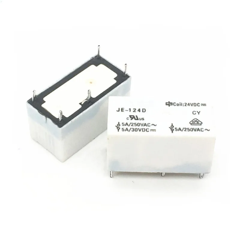 

Free shiping wholesale 10pcs/lot relay JE-124D