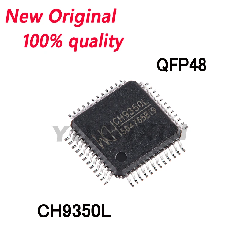 1~10PCS New Original CH9350L LQFP-48 USB keyboard and mouse to serial port communication chip In Stock Fast Delivery