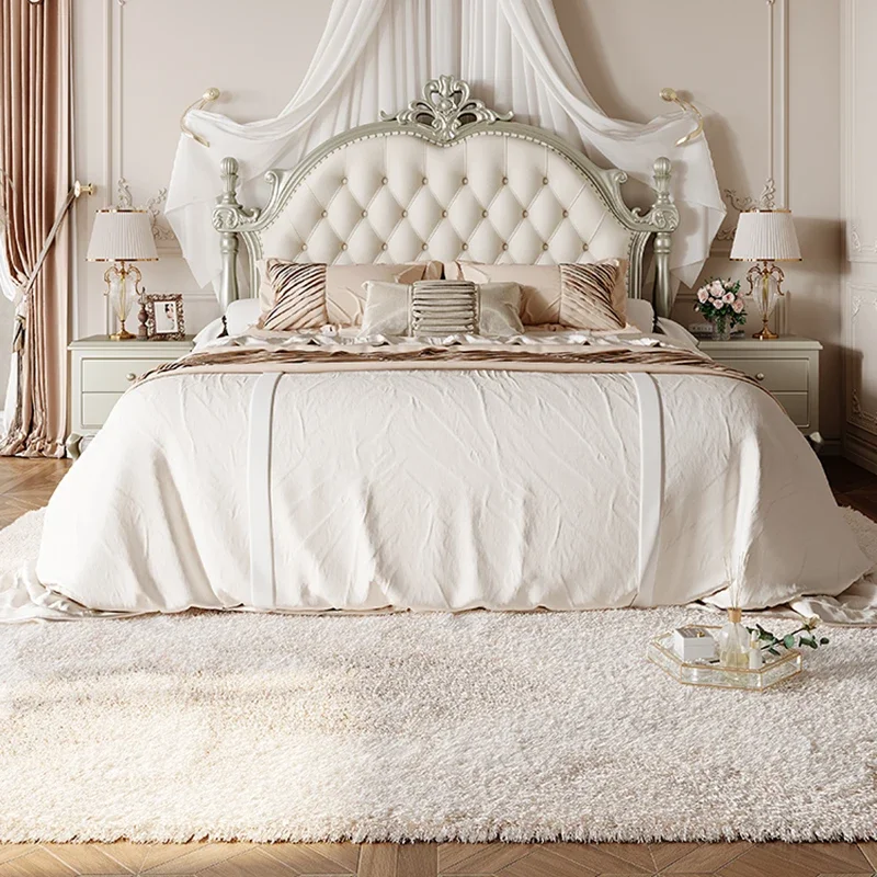 Bedroom Double Bed Children Luxury Modern Wooden Multifunctional Massage Bed Design Sleeping Beliche Lounge Suite Furniture