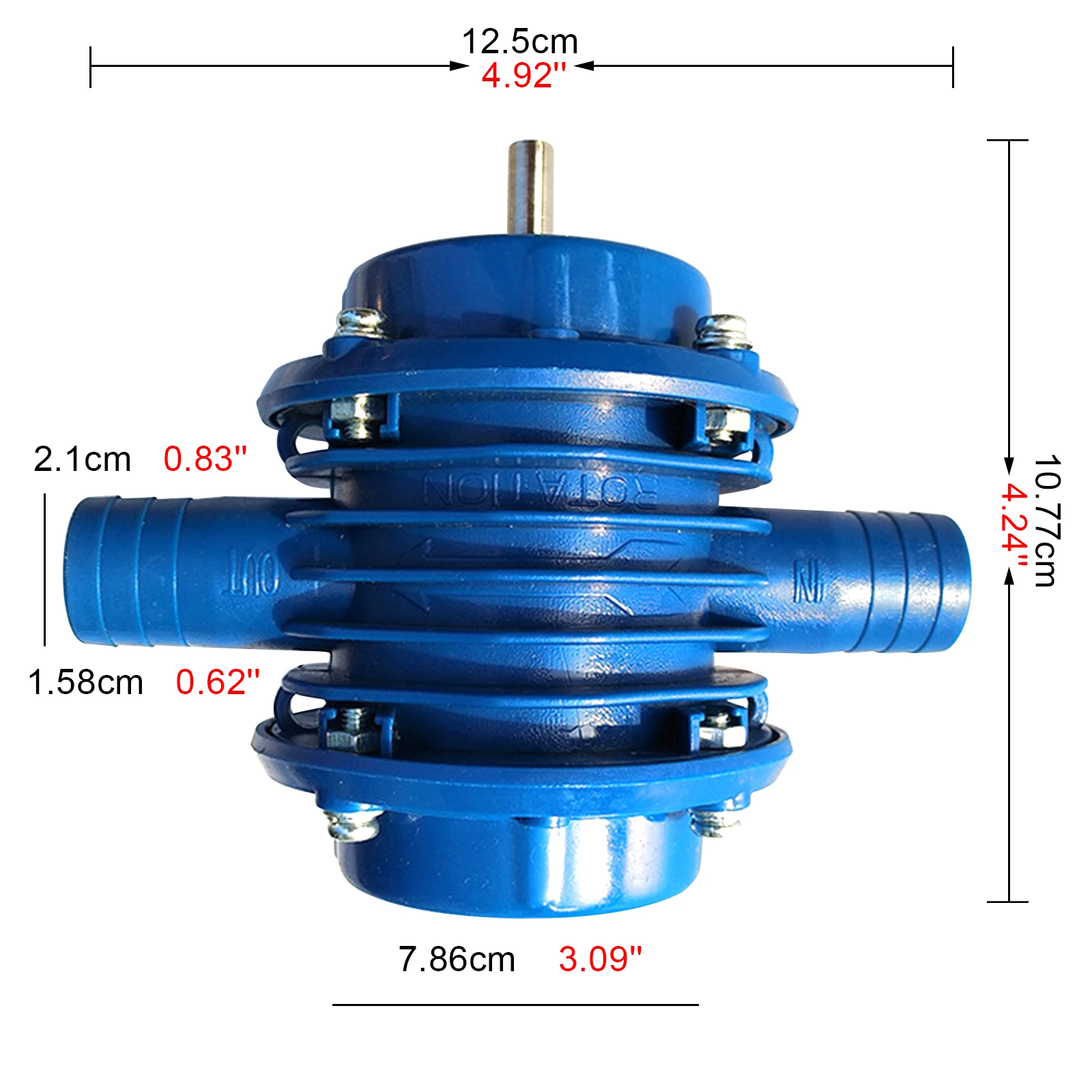 Small Self-priming Electric Drill Pump Hand Drill Powered Water Centrifugal Pump Engineering Plastics in Any Environment